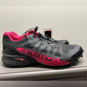 Women’s Salomon Speed cross Pro 2 Trail Running Shoes Size 9